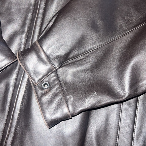 Andrew Marc Leather Jacket - Picture 10 of 14